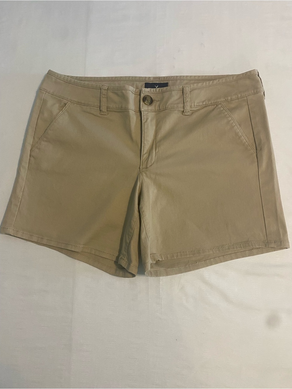 American Eagle Outfitters Tan Women's Bermuda Shorts